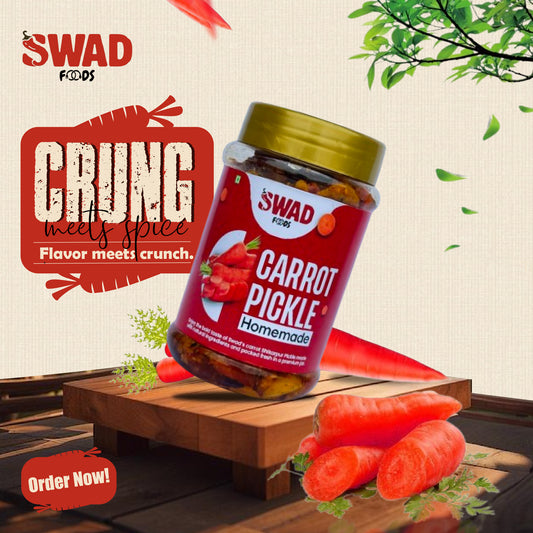 Swad Carrot Pickle – 1/0.5 kg