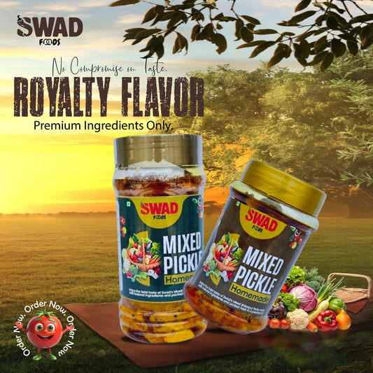 Swad Mixed Vegetable Pickle – 1/0.5kg