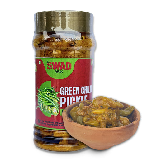 Swad Green Chilli Pickle – 1/0.5 kg